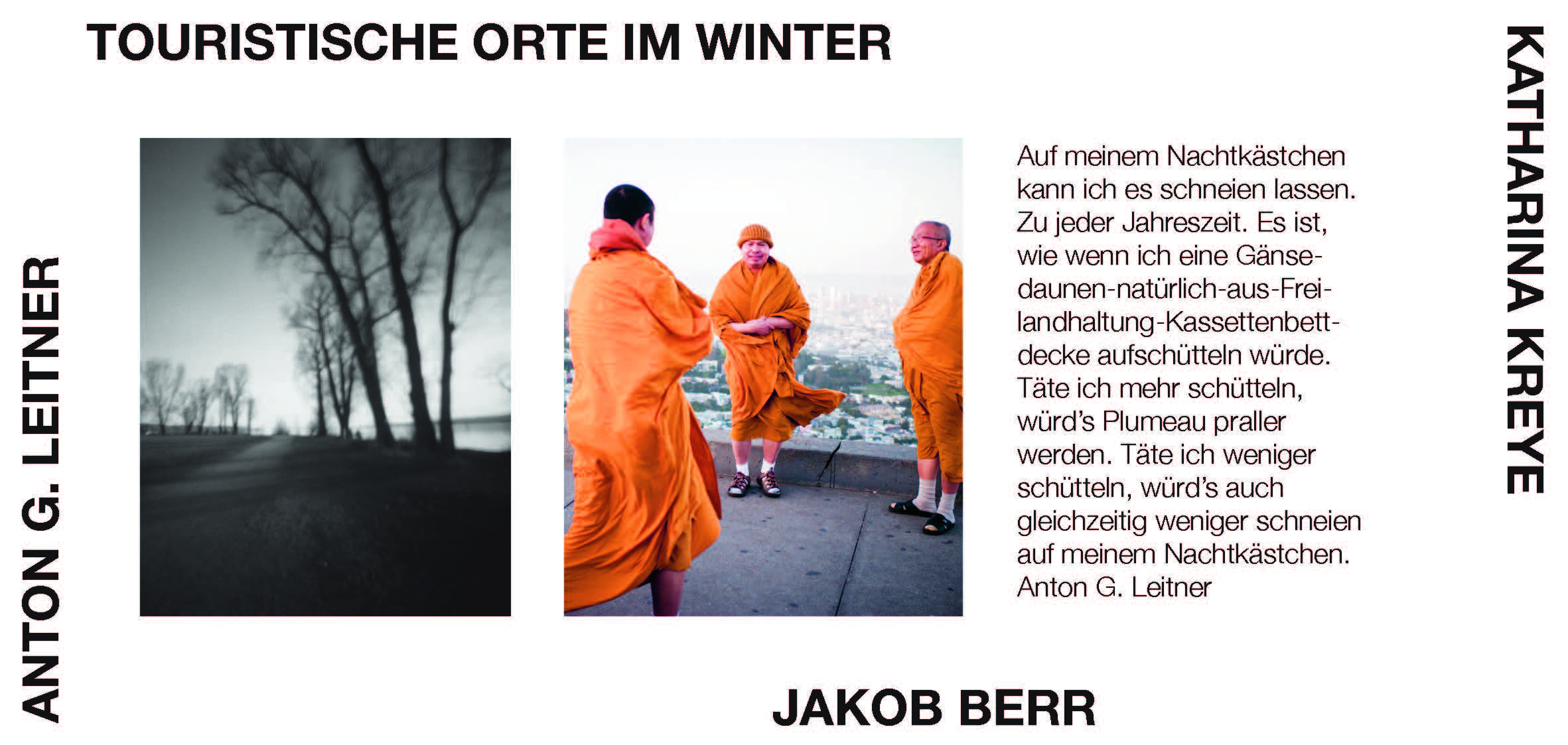 Jakob Berr / Katharina Kreye / Anton G. Leitner: Touristische Orte im Winter